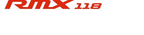 RMX118 慣性モーメントを高め、サイドスピンを減少させることで、ねじれない強弾道で攻められる。