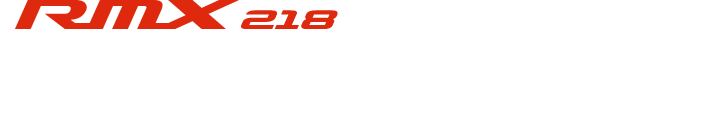 RMX218 フェースが開かないように、大きな重心角によってスクエアなインパクトを実現することで、つかまった高弾道で攻められる。